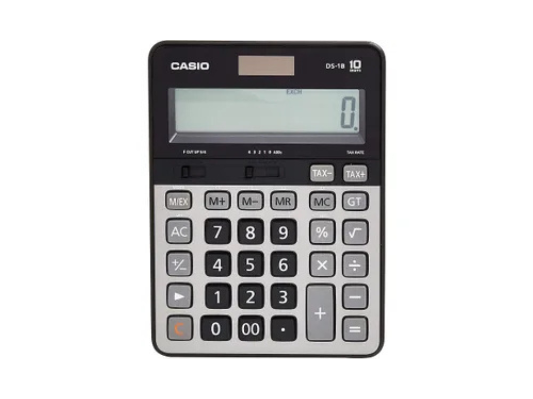 Buy Casio Practical Desktop Calculator DS-1B-W-DP in Qatar Buy Casio Practical Desktop Calculator DS-1B-W-DP in Qatar